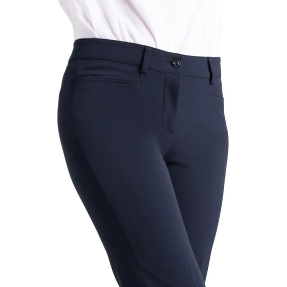 Cambrio Renira Navy Classic Trouser Pants - Picture 2 of 11
